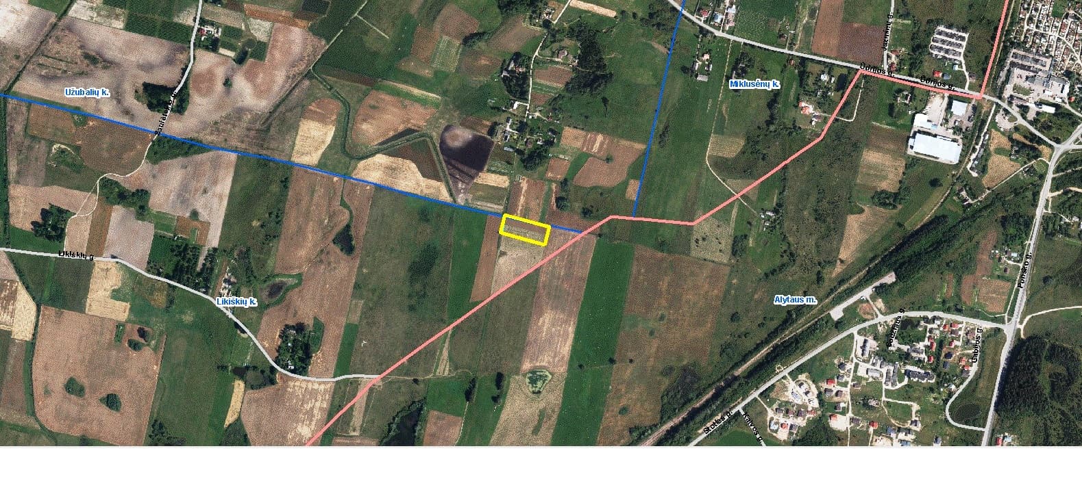 0,51 ha žemės sklypas Likiškių k., Alytaus raj., Pardavimui. Nuotrauka nr. 5